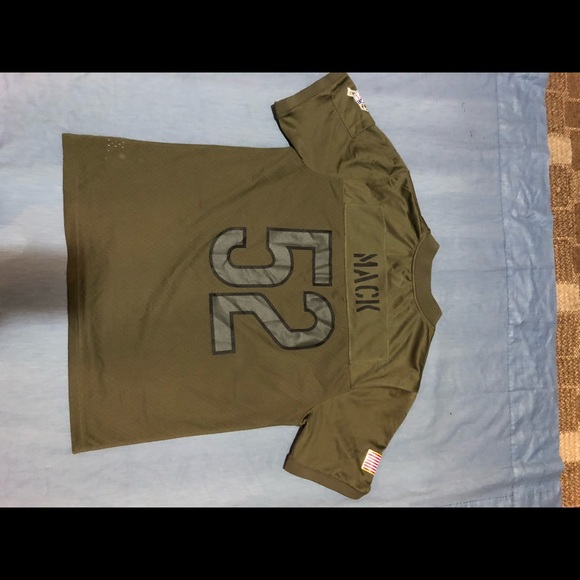 Rare salute to service NFL Kahlil Mac jersey - Picture 6 of 7